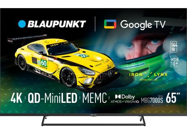 Teler Blaupunkt 65" (164cm) 4K Ultra HD 144Hz MiniLED Google TV, Dolby Vision, Dolby Atmos