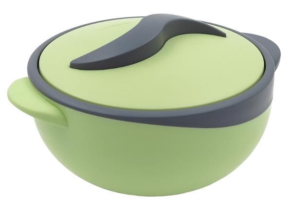 Termospott 2,5 L, oliiv/tumehall