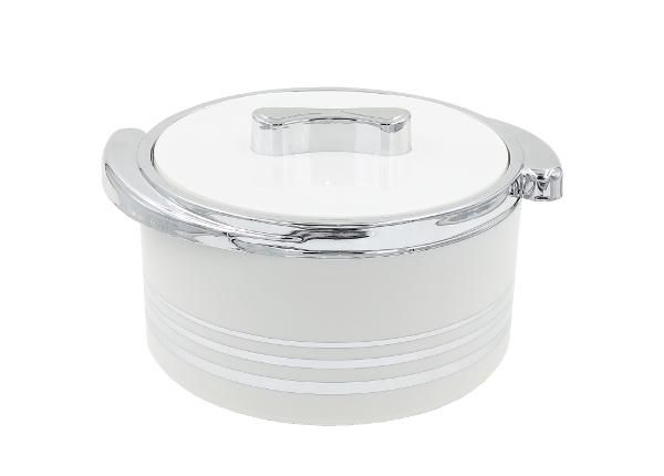 Termospott 2,5 L, valge/hõbe