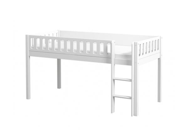 Thuka lastevoodi Viggo poolkõrge, valge