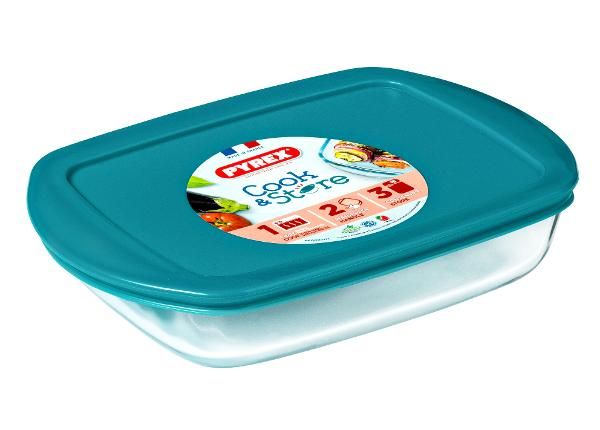 Toidukarp/ahjuvorm Pyrex 0,75 L, madal