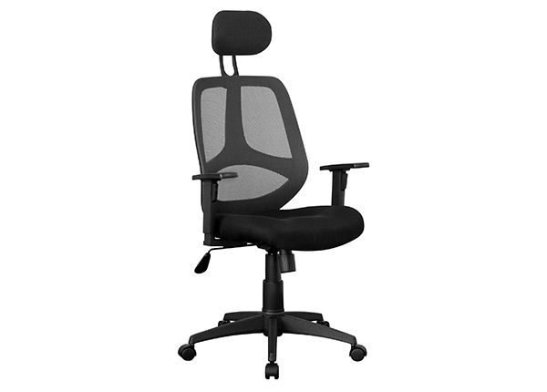 Töötool Florence kangaga, must