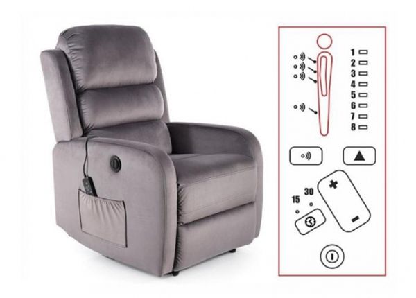 Tugitool recliner / massaažitool