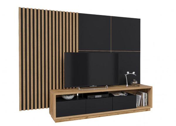 TV-alus + seinapaneelid 3 tk