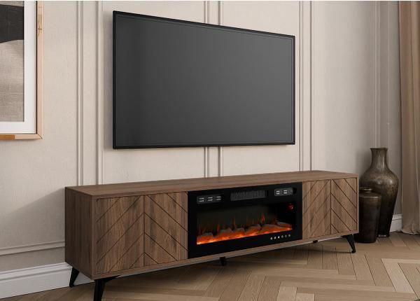 TV-alus Xylix + elektrikamin