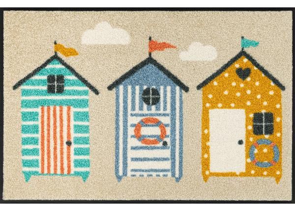 Uksematt Beachhut 50x75 cm