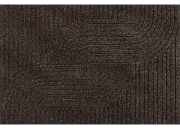 Uksematt Dune Loop dark brown 60x90 cm