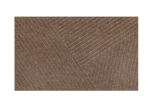 Uksematt Dune Stripes taupe