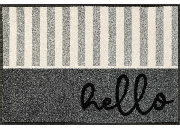 Uksematt Hello Stripes 50x75 cm