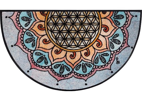 Uksematt Round Harmony Pattern 50x85 cm