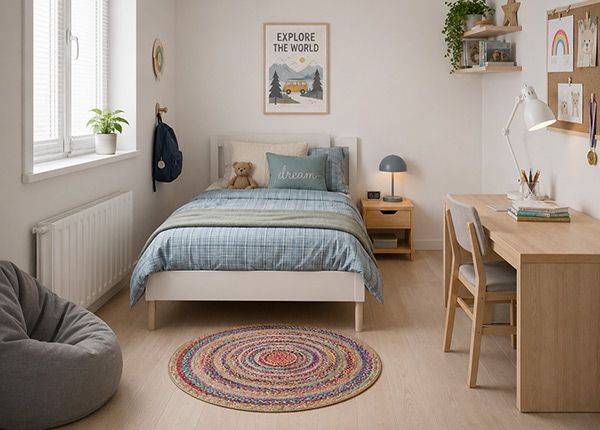 Ümmargune vaip Brady Ø 90 cm