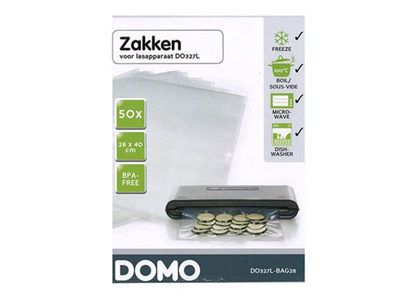 Vaakumpakendaja Domo DO327L kotid 50 tk 28x40 cm