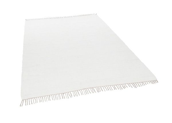 Vaip Happy Cotton Uni 90x160 cm, valge