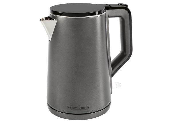 Veekeetja ProfiCook 1,5 L PCWK1290, grafiithall