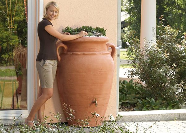 Veenõu Antiik Wall Amphora Terracotta 260 L