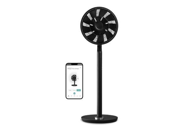 Ventilaator Duux Whisper Flex Ultimate Smart, must