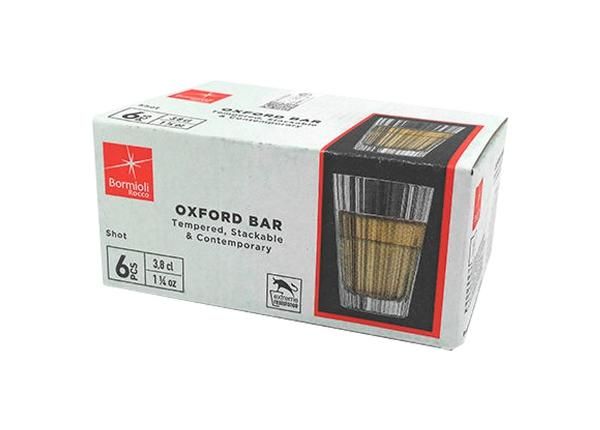 Viinapits Oxford Bar 3,8 cl, 6 tk