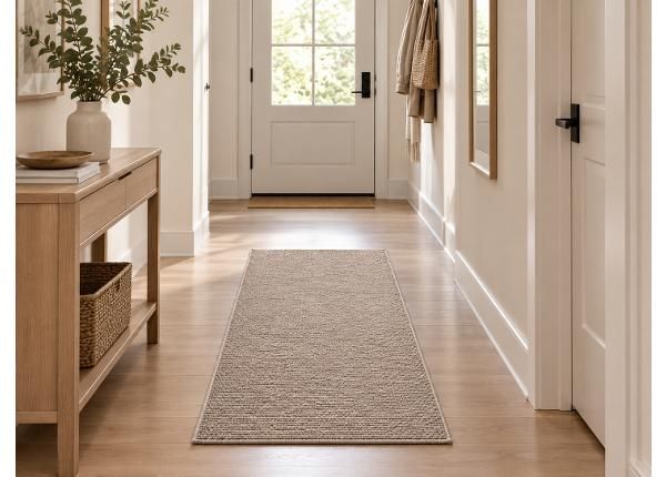 Villane vaip 55x95 cm, helepruun