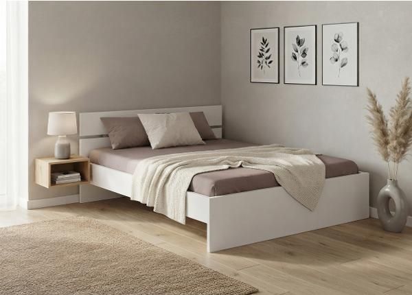 Voodi Infinity 140x200 cm valge