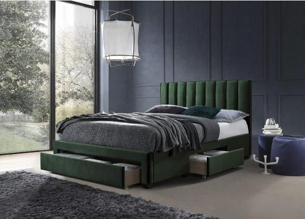 Voodi sahtlitega 160x200 cm