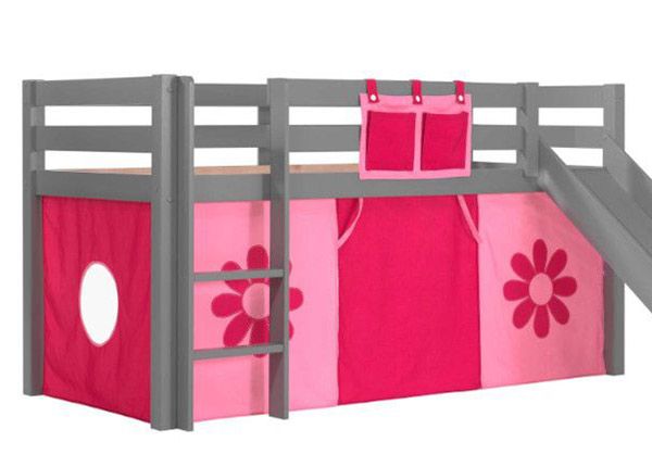 Voodikardin Pino Pink Flower 90x200 cm