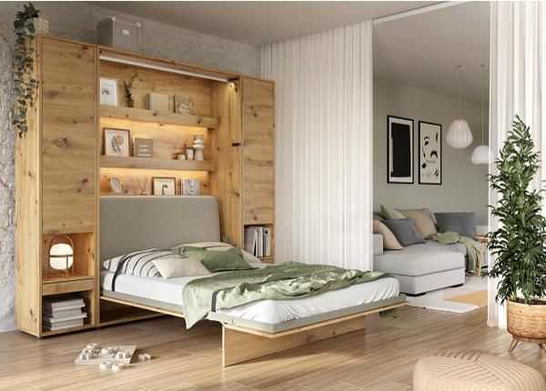 Voodipeats Lenart BED CONCEPT vertikaalsele kappvoodile 140x200 cm