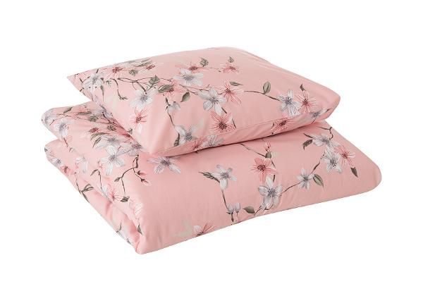 Voodipesu komplekt Blossom, tekikott 200x210 cm + 2 tk padjapüüri 50x60 cm