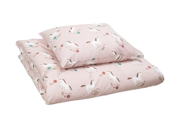 Voodipesu komplekt Hobused väikesed AR-311, tekikott 150x210 cm + padjapüür 50x60 cm