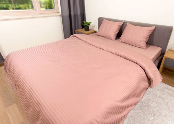 Voodipesukomplekt Line Rose 220x210 cm