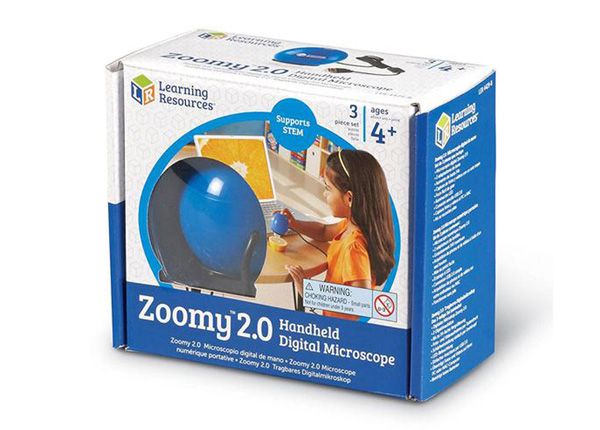 Zoomy ™ 2.0 käeshoitav digitaalne mikroskoop