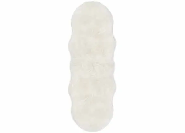 Narma Vegan Fur plüüsvaip Dolly ivory 60x160 cm