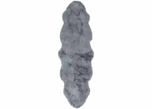 Naturaalne lambanahk Merino grey Duo ±60x180 cm