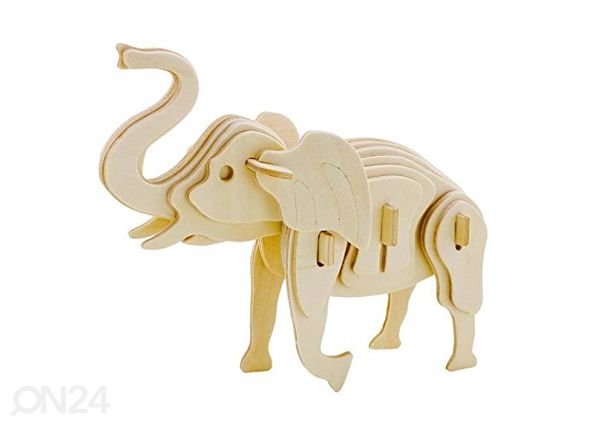 3D pusle Värviline elevant