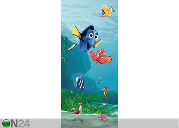 Fliis-fototapeet Disney Nemo 90x202 cm