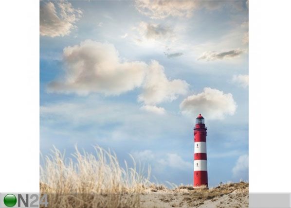 Fliis fototapeet Lighthouse in the dunes