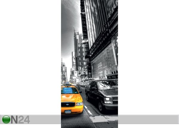 Fliis-fototapeet Taxi 90x202 cm