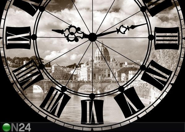 Fototapeet The clock 360x254 cm