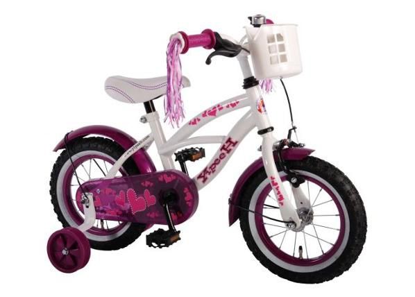 Jalgratas tüdrukutele Heart Cruiser 12 tolli Yipeeh