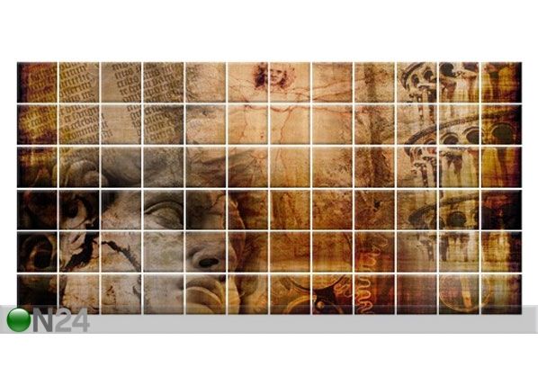 Kleebised seinaplaatidele Mysteries Of Italy 60x120 cm
