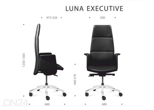 Kontoritool Luna Executive