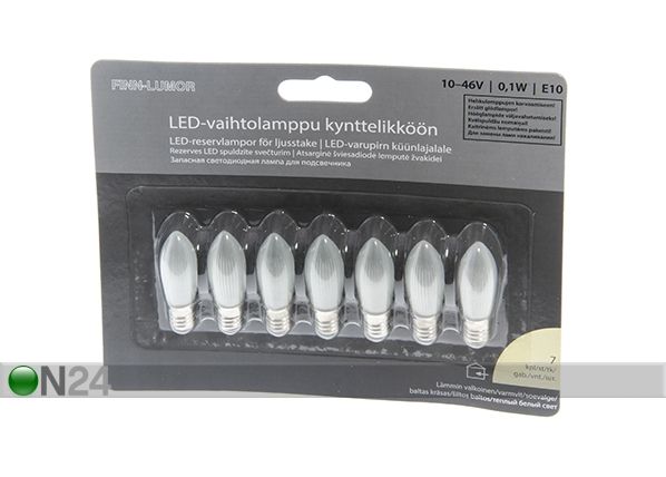 LED elektripirn E10 0,1W