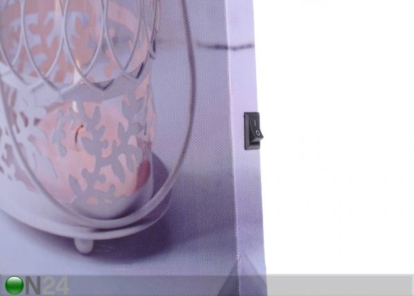 LED pilt Bouquet 70x50 cm