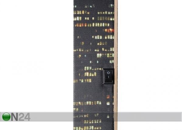 LED pilt Empire State Building 60x40 cm