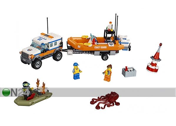 Nelikveoga päästeauto LEGO City