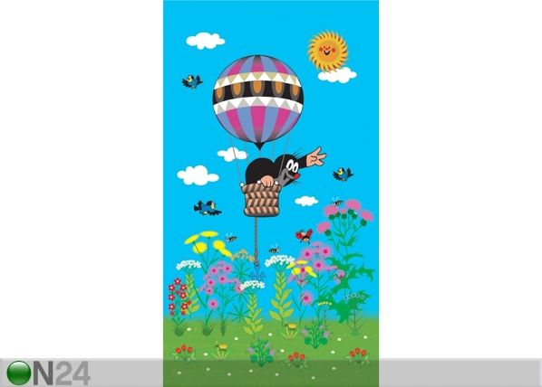 Pimendav fotokardin Mole and balloon I 140x245 cm