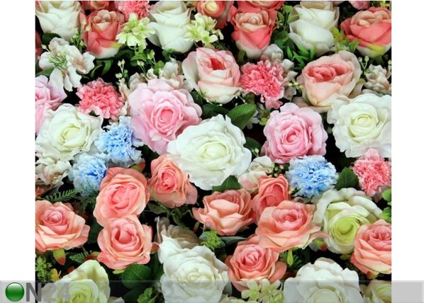 Pimendav fotokardin Roses 280x245 cm