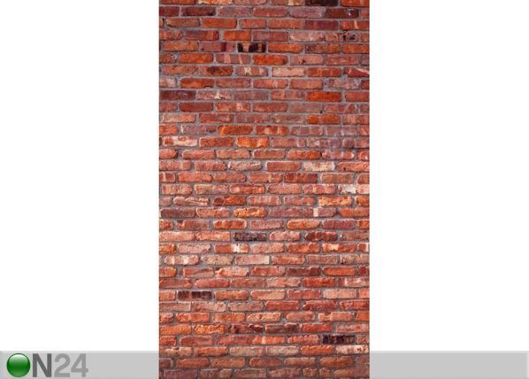 Poolpimendav fotokardin Red bricks 140x245 cm