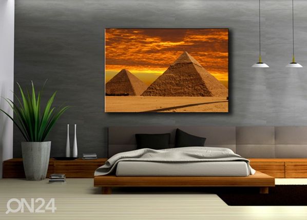 Seinapilt Püramiid 120x80 cm
