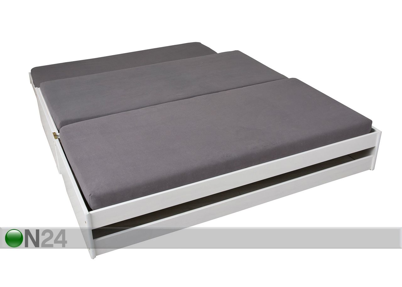 3-kohaline voodi Lotar 90x190 cm suurendatud