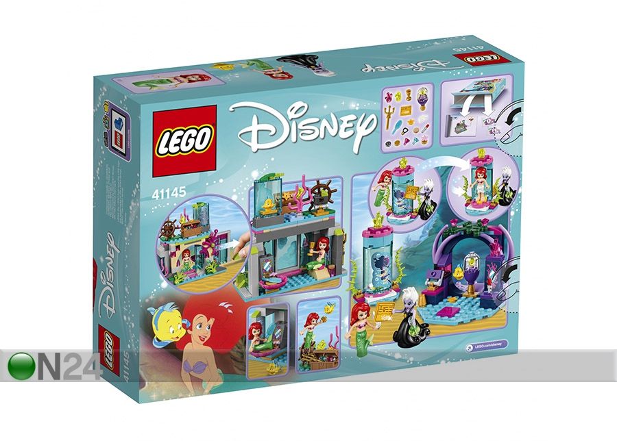 Ariel ja võluloits LEGO Disney suurendatud